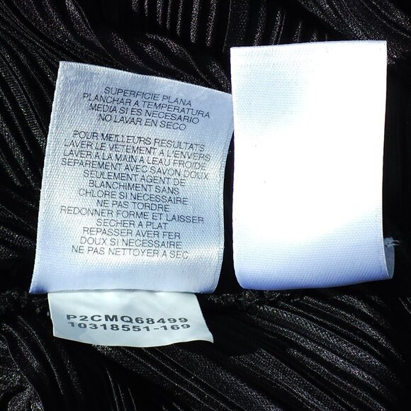 SEXY RACHEL ROY Dress Black Ribbed Women's Size Medium BLACK Flattering - Picture 5 of 5